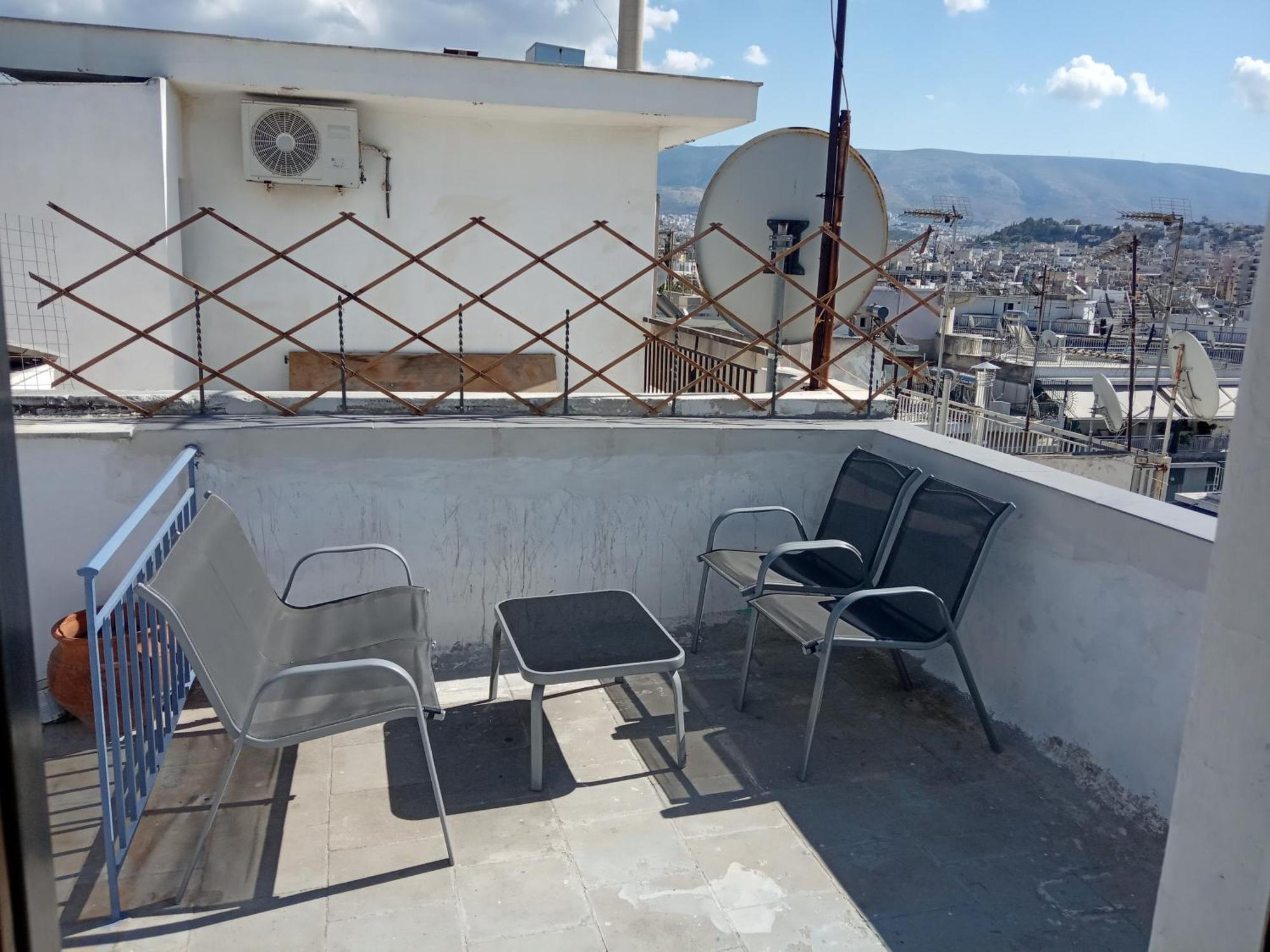 Roof Top Studio In Koukaki Athen Rom bilde